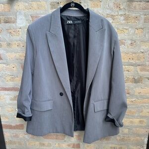 Zara Gray Blazer